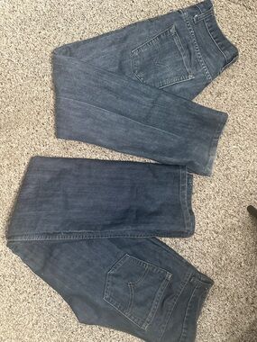 Levi's 511 slim fit Classic Dark Wash Straight-Leg Jeans size 14R
